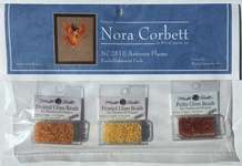 Click for more details of Autumn Flame Embellishment (beads and treasures) by Nora Corbett