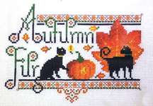 Click for more details of Autumn Fur (cross stitch) by Kit & Bixby