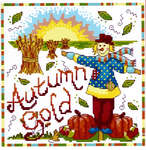 Click for more details of Autumn Gold (cross stitch) by Cinnamon Cat