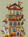 Click for more details of Autumn House (cross stitch) by Merejka