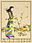 Click for more details of Autumn in My Garden (cross stitch) by Mirabilia Designs