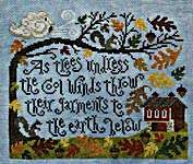 Click for more details of Autumn's Wardrobe (cross stitch) by Silver Creek Samplers