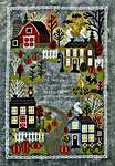 Click/tap for more details of Autumn Traditions Sampler (cross stitch) by Tiny Modernist