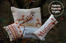 Click for more details of Autumn Trio (cross stitch) by Serenita di Campagna