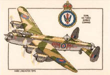 Click for more details of Avro Lancaster (cross stitch) by Dave Shaw
