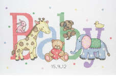 Click for more details of Baby Animals (cross stitch) by Anchor