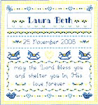 Click for more details of Baby Blessings (cross stitch) by Imaginating
