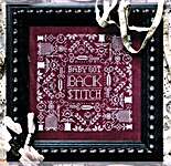 Click for more details of Baby Got Backstitch (cross stitch) by Heartstring Samplery