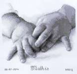 Click for more details of Baby Hands (cross stitch) by Vervaco