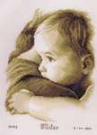 Click for more details of Baby Hug (cross stitch) by Vervaco