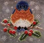 Click/tap for more details of Baby It's Cold Outside (cross stitch) by Blackberry Lane Designs