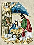 Click for more details of Baby Jesus (cross stitch) by Permin of Copenhagen