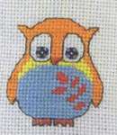 Click for more details of Baby Owl Wine Bottle Aprons (cross stitch) by Permin of Copenhagen