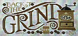 Click for more details of Back to the Grind (cross stitch) by Silver Creek Samplers