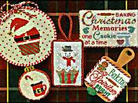Click for more details of Baking Spirits Bright (cross stitch) by Barefoot Needleart