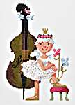 Click/tap for more details of Ballet Girl (cross stitch) by Permin of Copenhagen