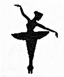 Click for more details of Ballet Silhouette 1 (cross stitch) by Lanarte