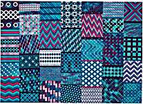 Click for more details of Banded By Bargello (tapestry) by Needle Delights Originals