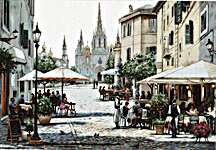 Click for more details of Barcelona Cathedral (cross stitch) by Luca - S