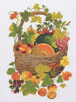 Click for more details of Basket of fruit (cross stitch) by Eva Rosenstand