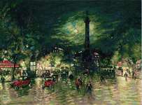 Bastille after K. Korovin's Painting