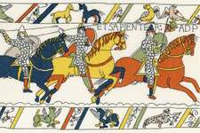 Click for more details of Bayeaux Tapestry : The Cavalry (cross stitch) by Bothy Threads