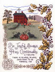 Click/tap for more details of Be Joyful Always (cross stitch) by Imaginating