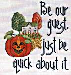 Click for more details of Be Our Guest (cross stitch) by MarNic Designs