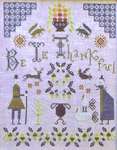 Click for more details of Be Ye Thankful (cross stitch) by Pineberry Lane