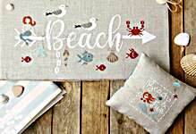 Click for more details of Beach (cross stitch) by Madame Chantilly