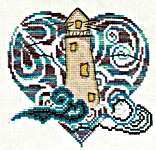 Click for more details of Beacon of Light - Lighthouse (cross stitch) by MarNic Designs