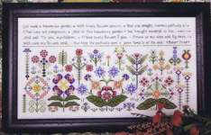Click/tap for more details of Beauteous Garden (cross stitch) by Rosewood Manor