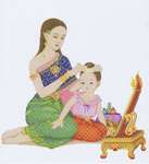 Click for more details of Beautiful Thai (cross stitch) by Pinn Stitch