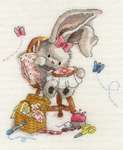 Click for more details of Bebunni - Sewn with Love (cross stitch) by Bothy Threads