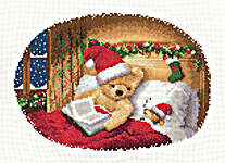 Click for more details of Bedtime Story (cross stitch) by John Clayton