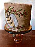 Click/tap for more details of Bee Drum (cross stitch) by Dames of the Needle