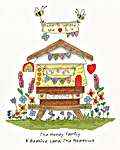 Click/tap for more details of Bee Home (cross stitch) by Bothy Threads