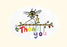 Click for more details of Bee-ing Thankful (cross stitch) by Bothy Threads