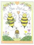 Click for more details of Bee Joyful (cross stitch) by Imaginating