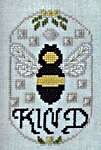 Click for more details of Bee Kind (cross stitch) by By The Bay Needleart