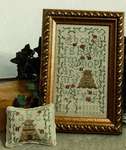 Click/tap for more details of Bee Skep Garden (cross stitch) by From The Heart
