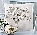 Click for more details of Bees Cushion (cross stitch) by Permin of Copenhagen