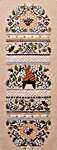 Click/tap for more details of Bees In The Blueberry Patch (cross stitch) by The Bee Cottage