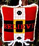 Click/tap for more details of Believe (cross stitch) by Needle Bling Designs