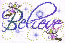 Click for more details of Believe (cross stitch) by Design Works