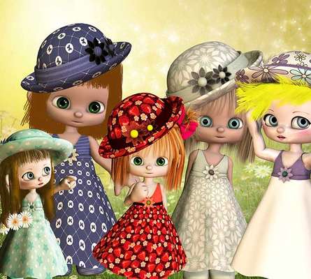 Click for more details of Best Bonnets 1 (digital downloads) by DawnsDesigns