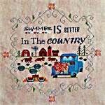 Click for more details of Better In The Country - Summer (cross stitch) by Twin Peak Primitives