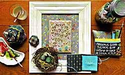 Click for more details of Between Friends : A Spring Sampling (cross stitch) by Summer House Stitche Workes