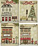 Click for more details of Big City Christmas (cross stitch) by Country Cottage Needleworks
