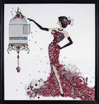 Click for more details of Bird Cage (cross stitch) by Design Works